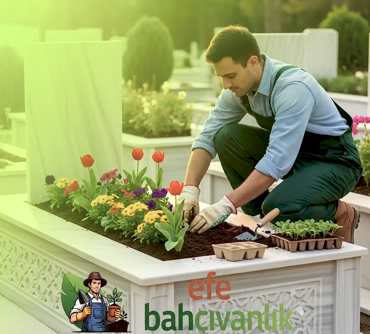 Zincirlikuyu Mezarlığı Mezar Bakım ve Çiçeklendirme Hizmetleri